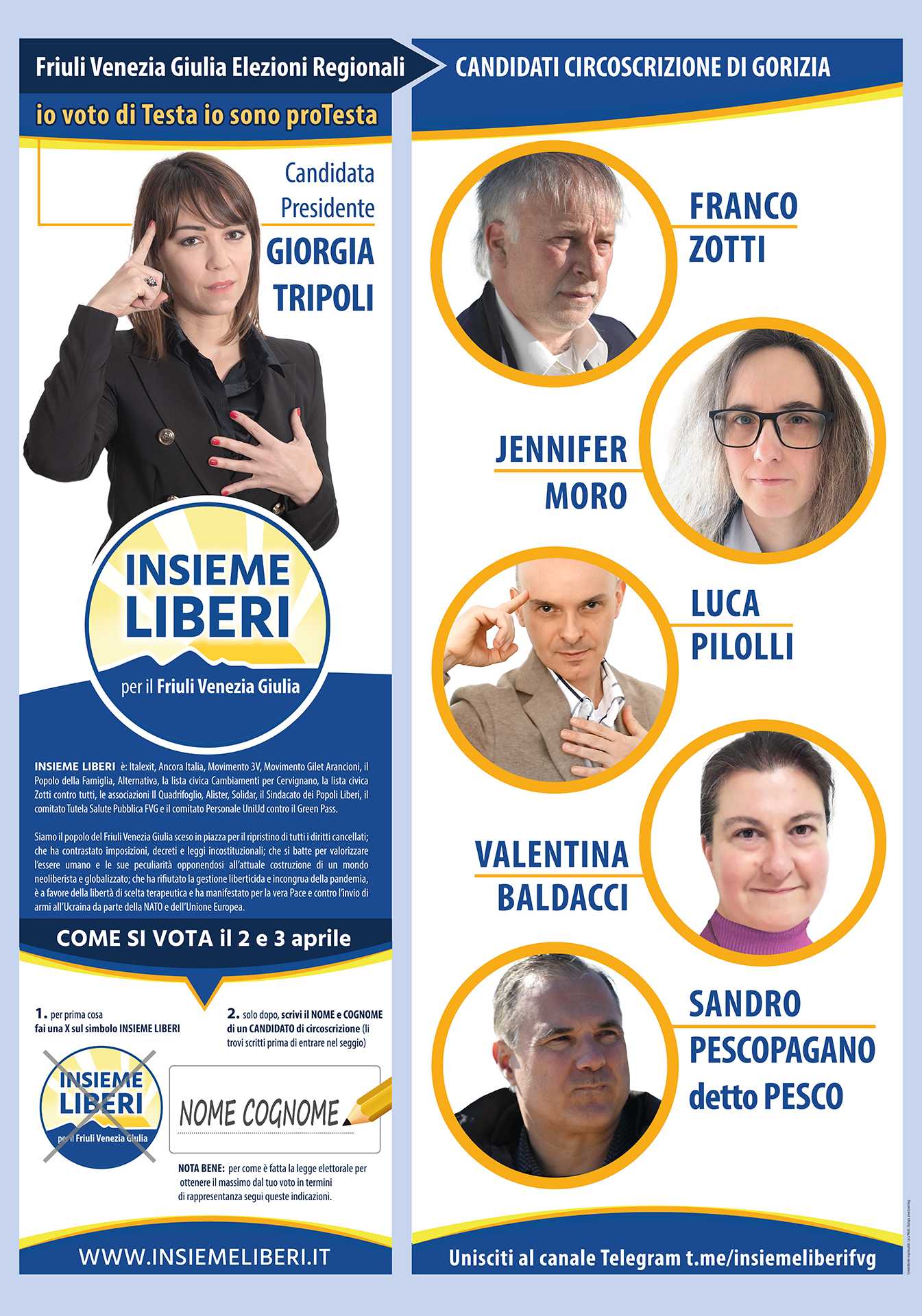 manifesto elettorale