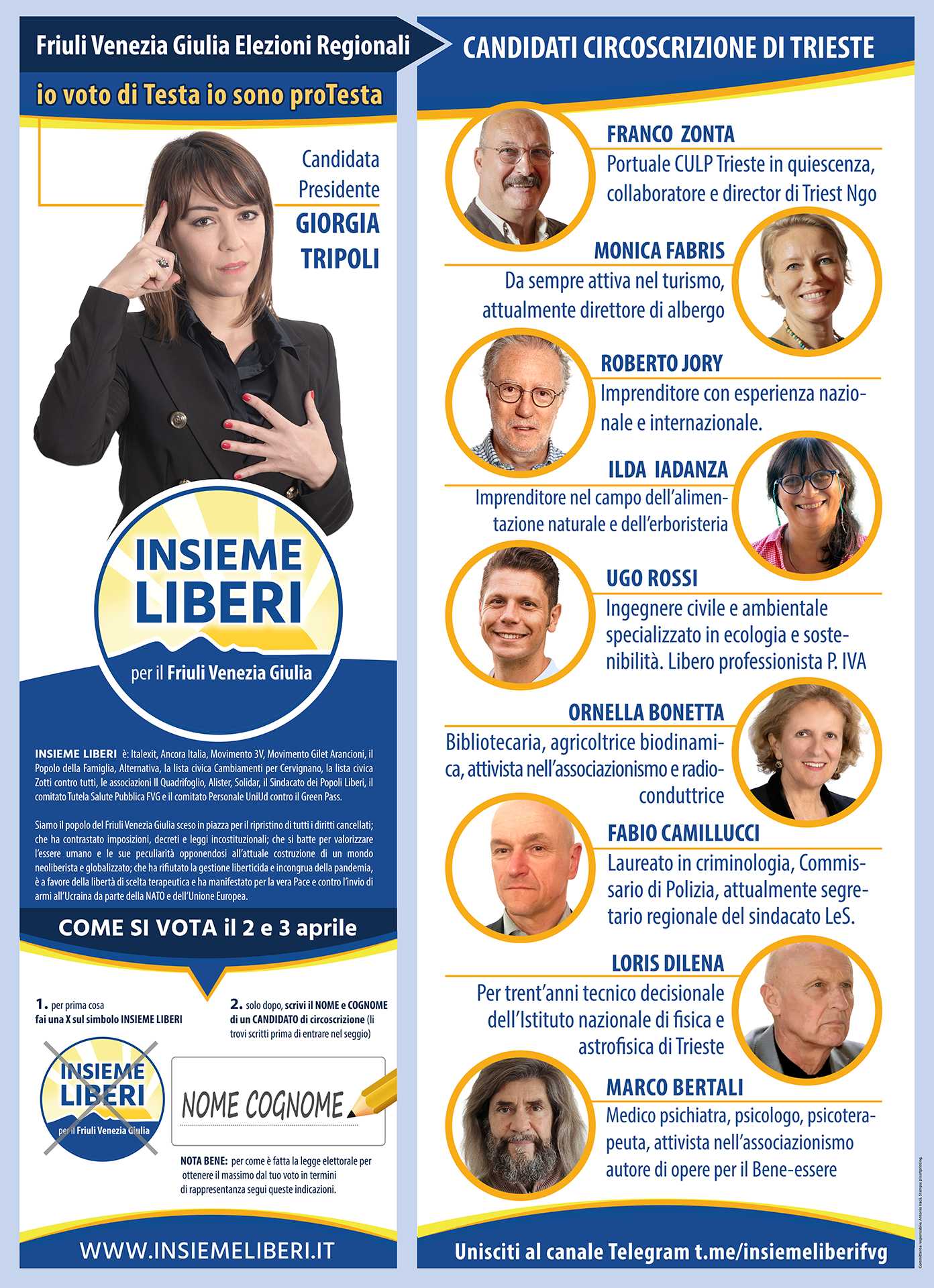 manifesto elettorale